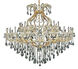Maria Theresa 49 Light 72 inch Gold Foyer Ceiling Light in Clear, Royal Cut