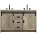 Austin 54 X 34 inch Natural Oak Bathroom Vanity Cabinet