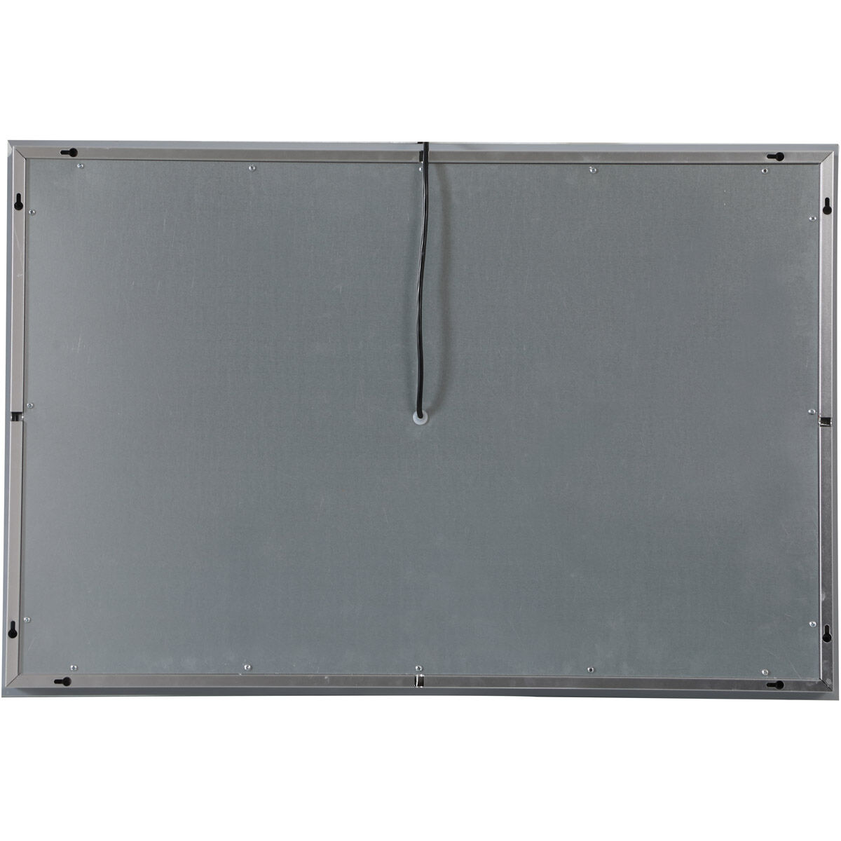 Helios 36 X 24 inch Silver Lighted Wall Mirror