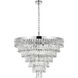Josephine 25 Light 32 inch Chrome Chandelier Ceiling Light