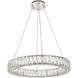 Monroe LED 24 inch Chrome Chandelier Ceiling Light