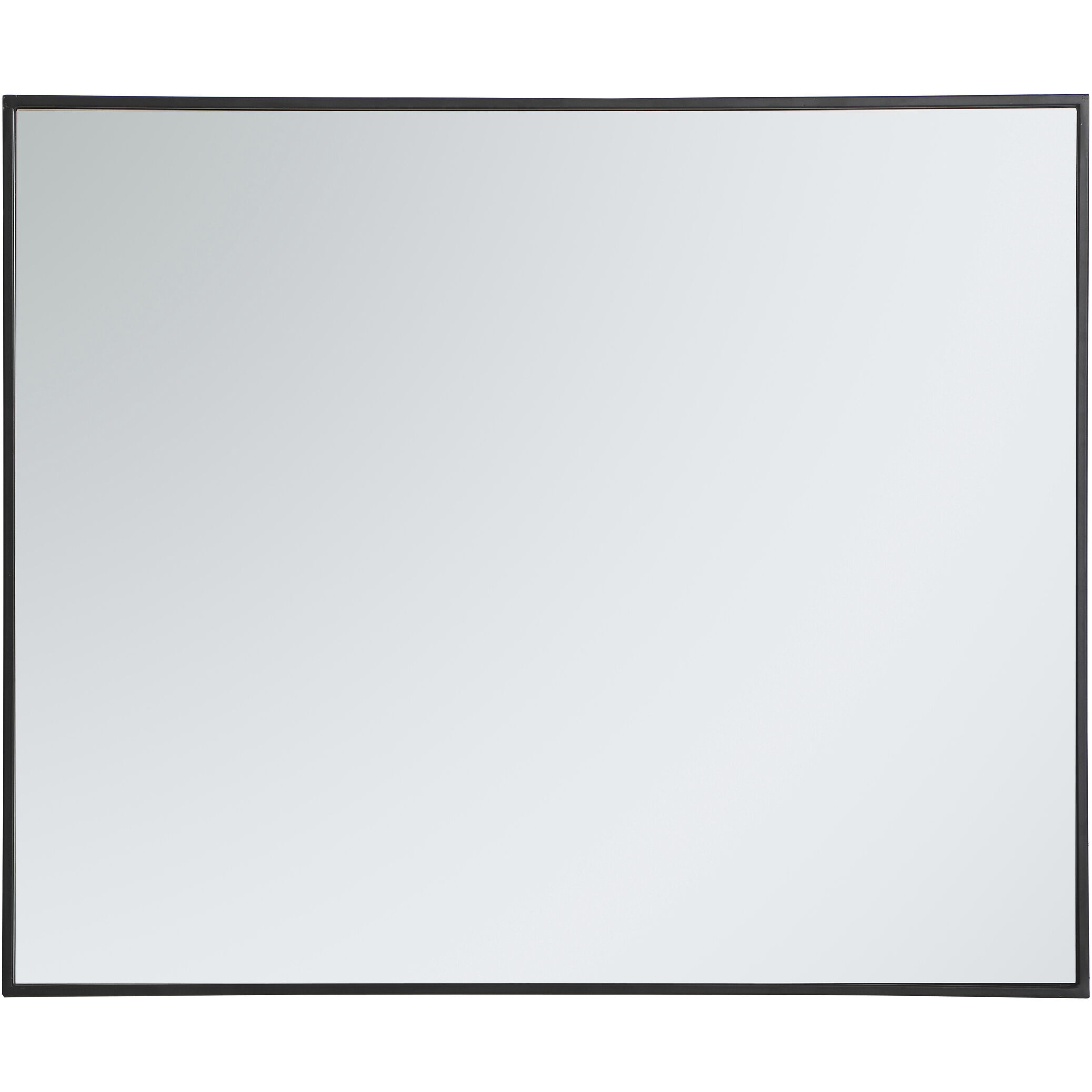 Monet 36 X 30 inch Black Wall Mirror