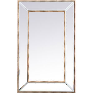 Iris 32 X 20 inch Antique Gold Wall Mirror