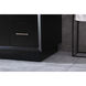 Hayes 84 X 22 X 35 inch Black Vanity Sink Set