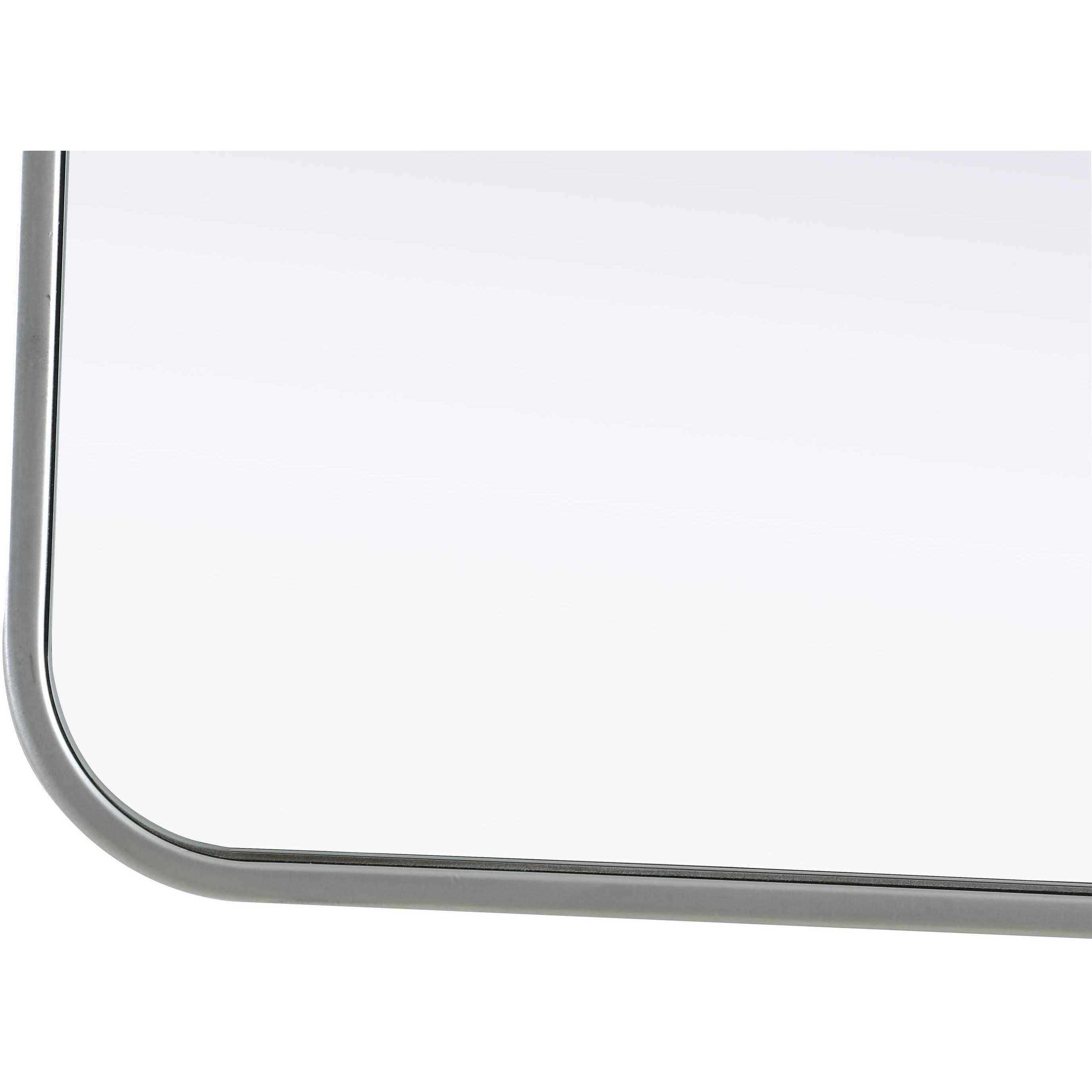 Remy 36 X 22 inch Silver Mirror