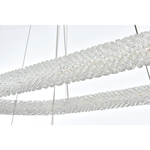 Bowen 2 Light 18 inch Chrome Chandelier Ceiling Light