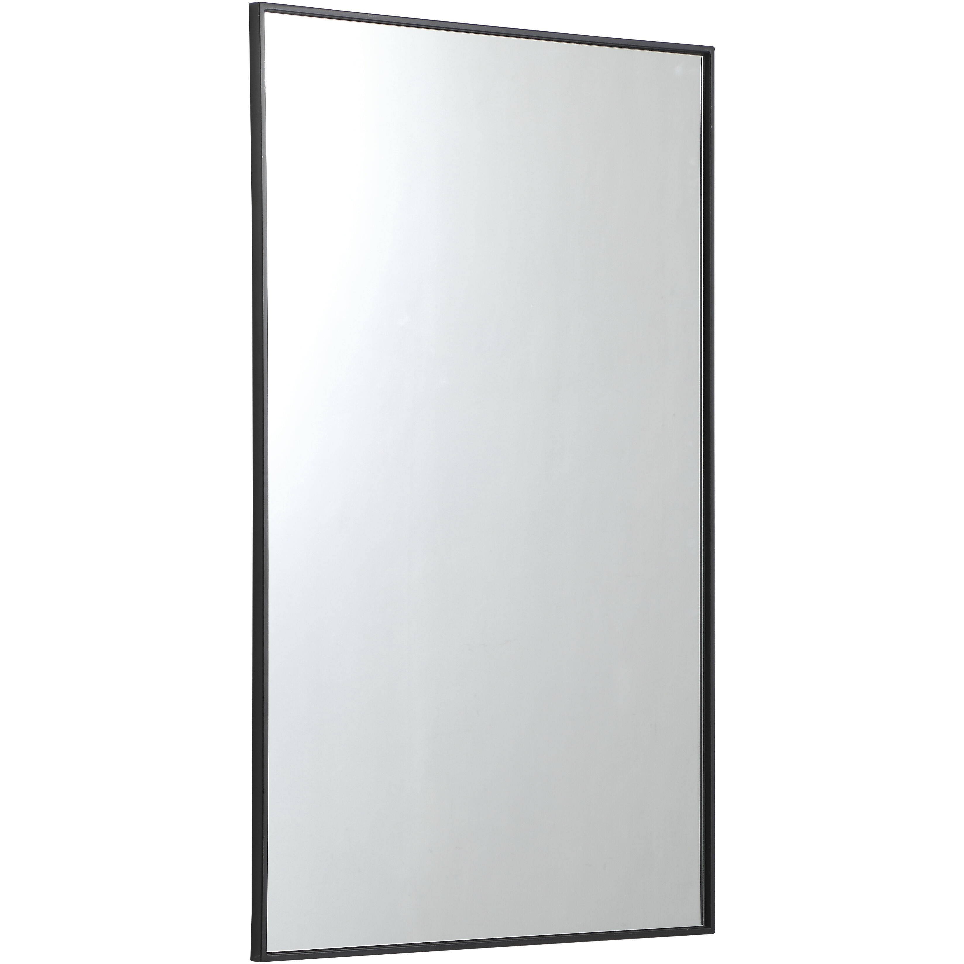 Monet 48 X 30 inch Black Wall Mirror