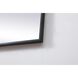 Eternity 24 X 24 inch Black Vanity Mirror