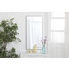 Monet 36 X 18 inch Silver Wall Mirror