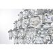 Adaline 38 Light 36 inch Chrome Chandelier Ceiling Light