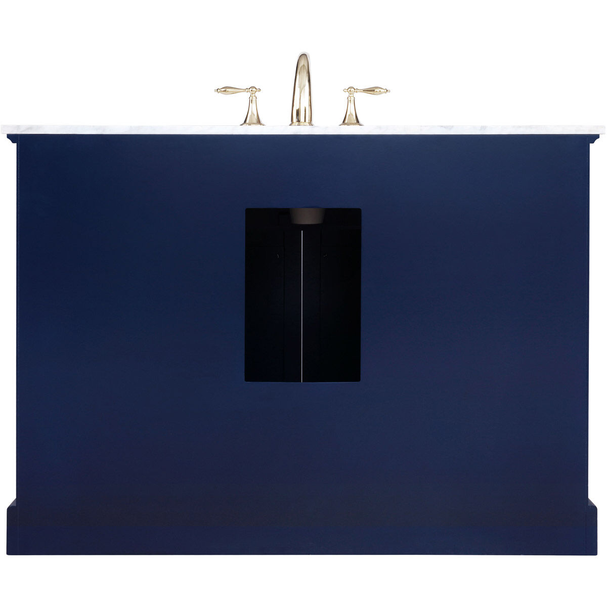 Americana 48 X 22 X 35 inch Blue Vanity Sink Set