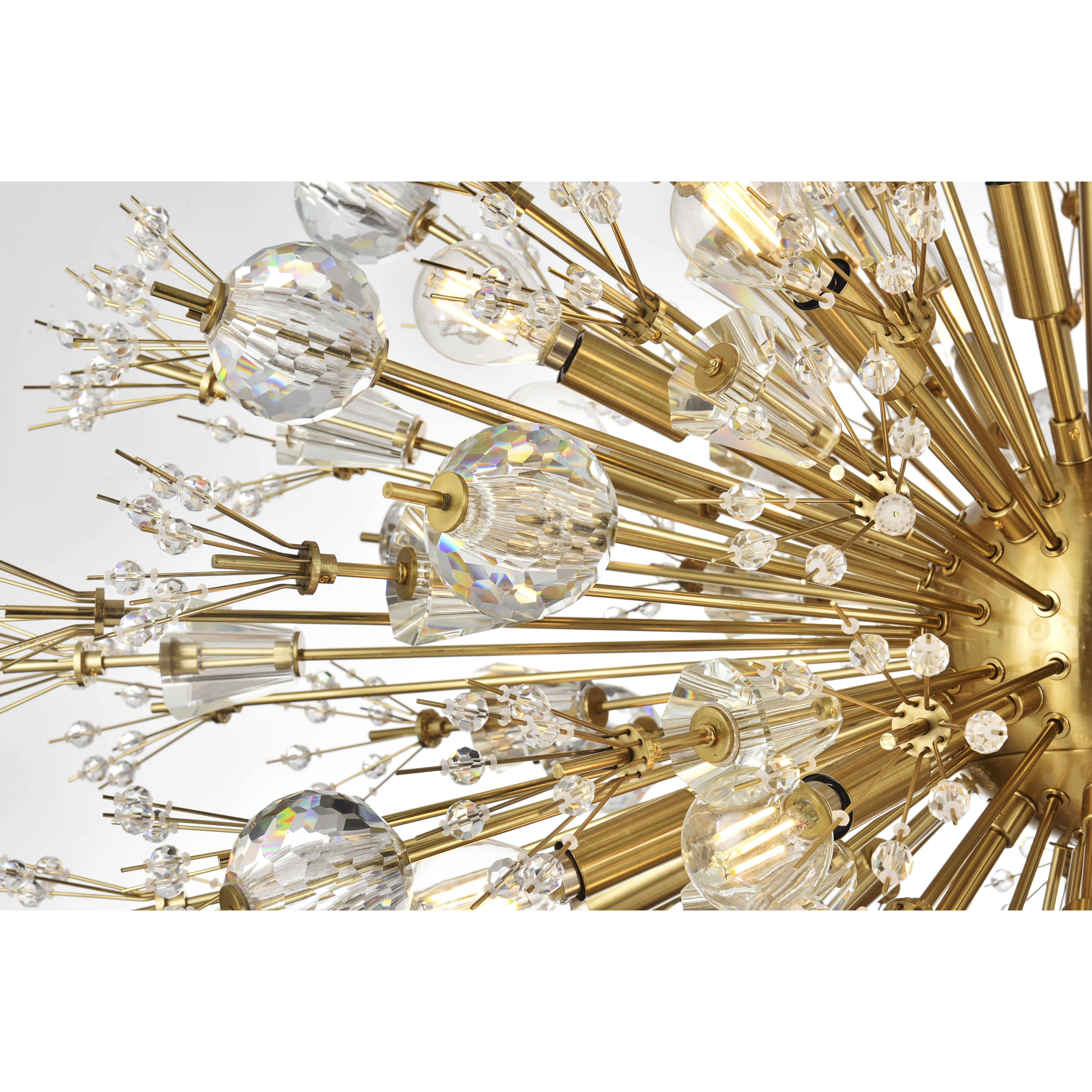 Vera 24 Light 36 inch Gold Pendant Ceiling Light