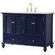 Rhodes 48 X 22 X 35 inch Blue Vanity Sink Set