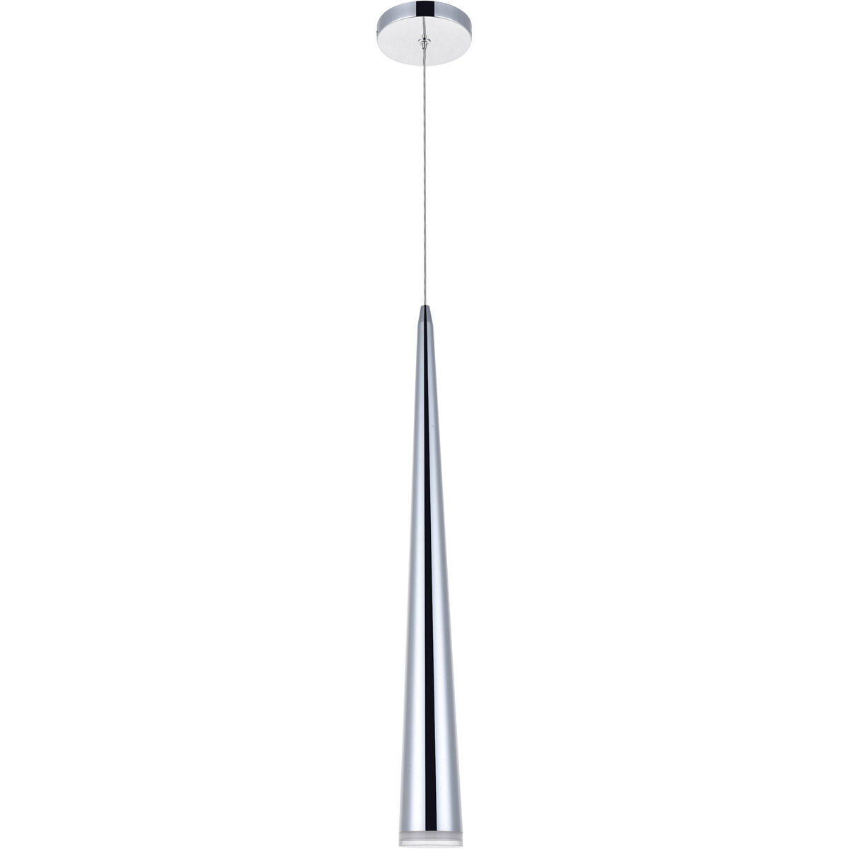 Fantasia LED 4.72 inch Chrome Pendant Ceiling Light
