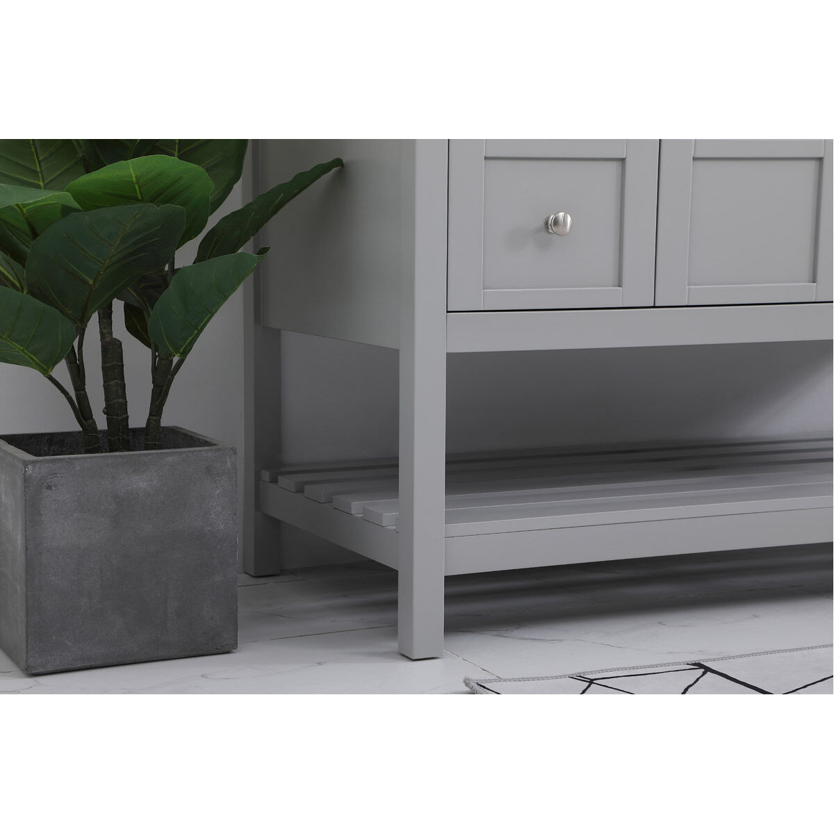 Theo 48 X 22 X 34 inch Gray Vanity Sink Set