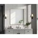 Remy 42 X 42 inch Brass Mirror
