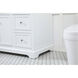 Franklin 42 X 22 X 35 inch White Bathroom Vanity Cabinet
