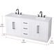 Chase 72 X 34 inch White Bathroom Vanity Cabinet