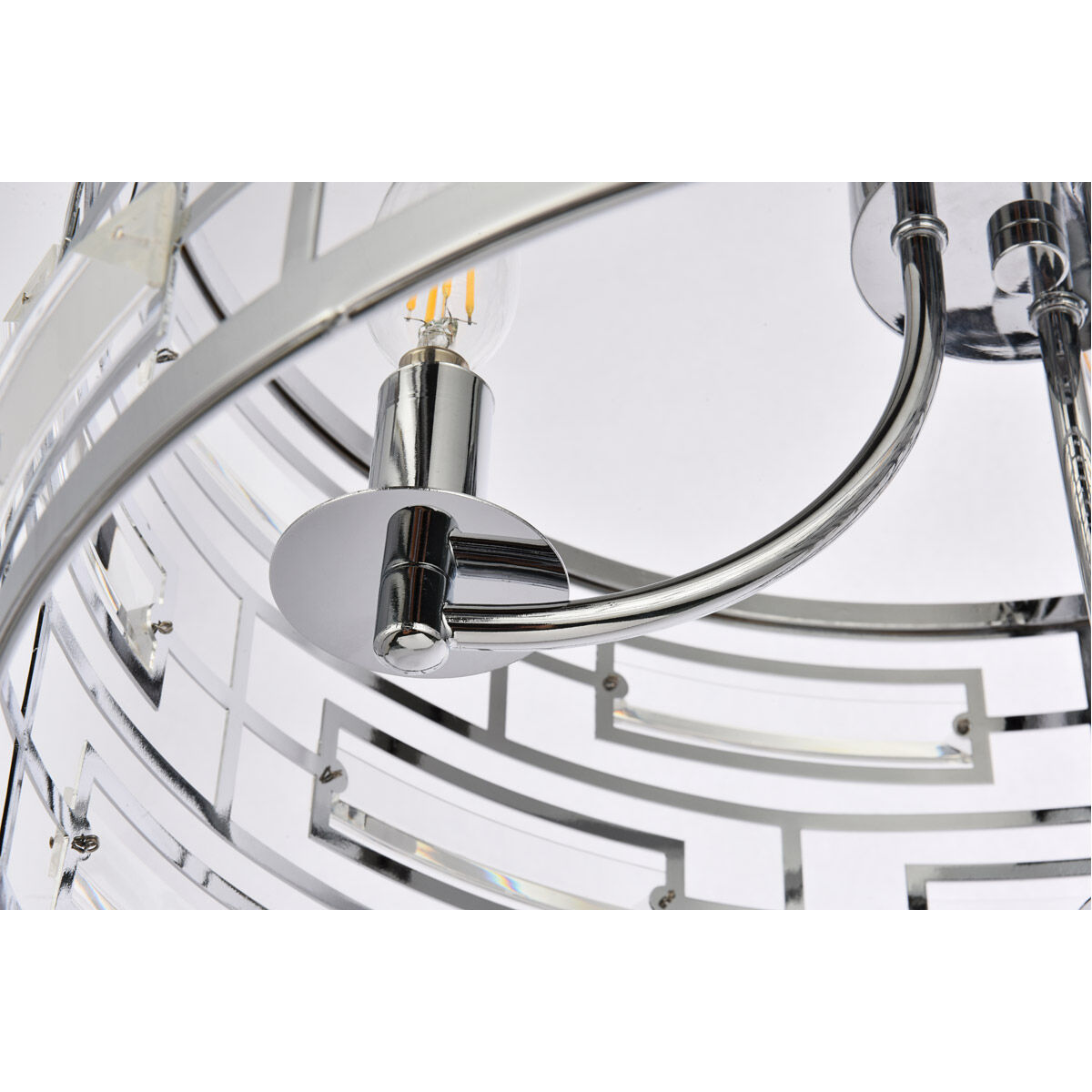 Kennedy 3 Light 16.5 inch Chrome Pendant Ceiling Light