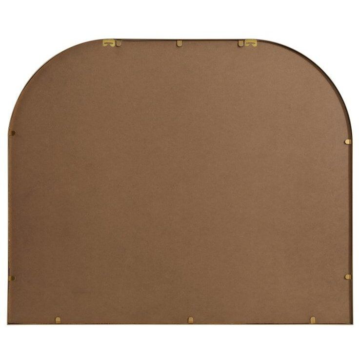 Blaire 36 X 30 inch Brass Mirror
