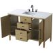 Blakely 48 X 34 inch Linen Oak Bathroom Vanity Cabinet