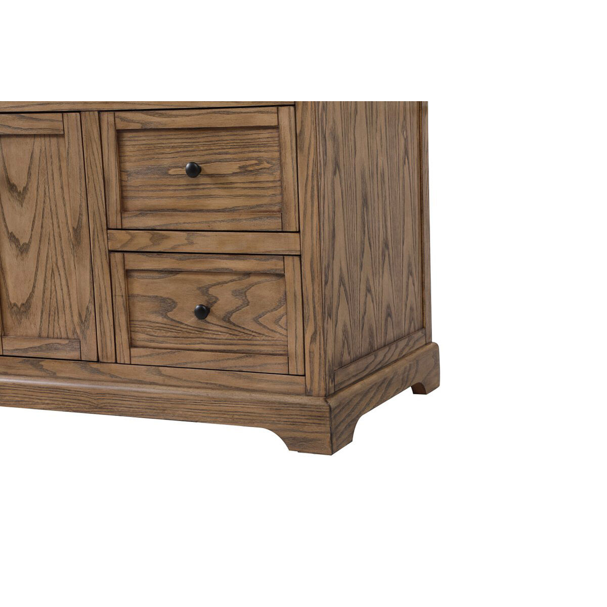 Franklin 60 X 22 X 35 inch Driftwood Bathroom Vanity Cabinet