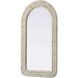 Marlowe 42 X 24 inch Linen White Mirror