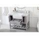 Clement 42 X 22 X 34 inch Grey Bathroom Vanity Cabinet