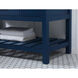 Clement 48 X 22 X 34 inch Blue Bathroom Vanity Cabinet