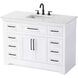 Remington 48 X 35 inch White Bathroom Vanity Cabinet