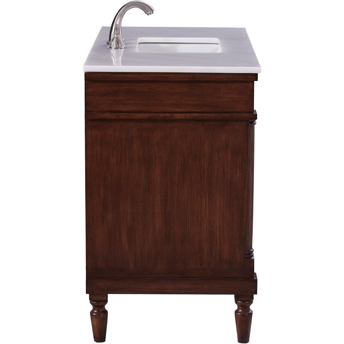 Lexington 42 X 21 X 35 inch Walnut Vanity Set