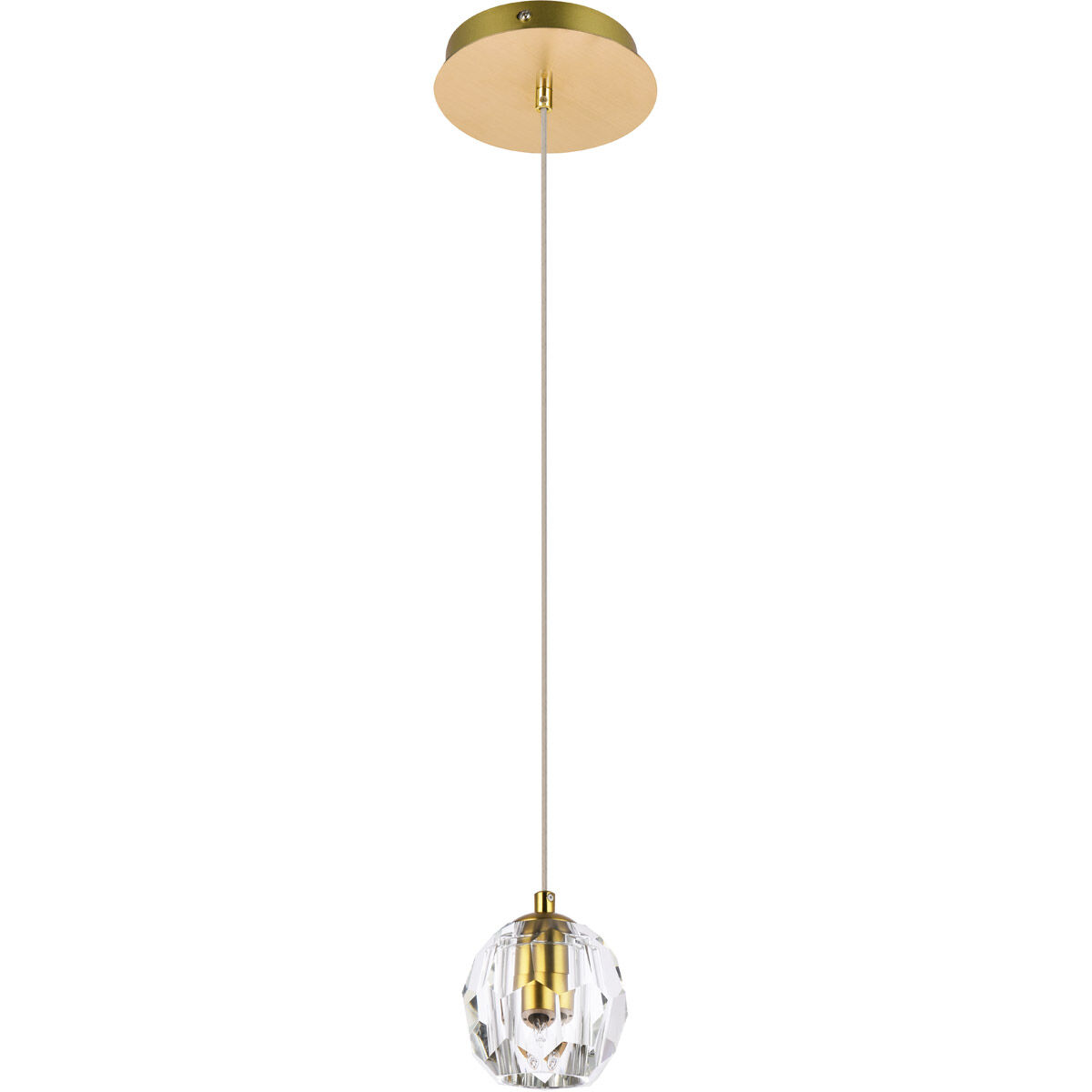 Eren 1 Light 6 inch Gold Pendant Ceiling Light