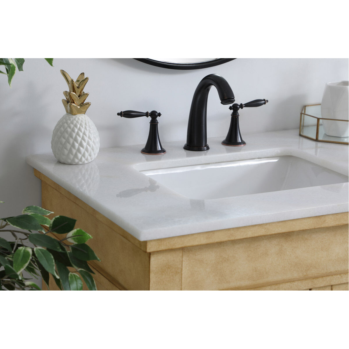 Lexington 60 X 21.5 X 35 inch Antique Beige and Antique Bronze Vanity Sink Set in Antique Brass