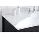 Irene 48 X 22 X 34 inch Black Vanity Sink Set