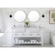 Clement 60 X 22 X 34 inch White Bathroom Vanity Cabinet
