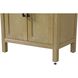 Alina Linen Oak Bathroom Storage Cabinet