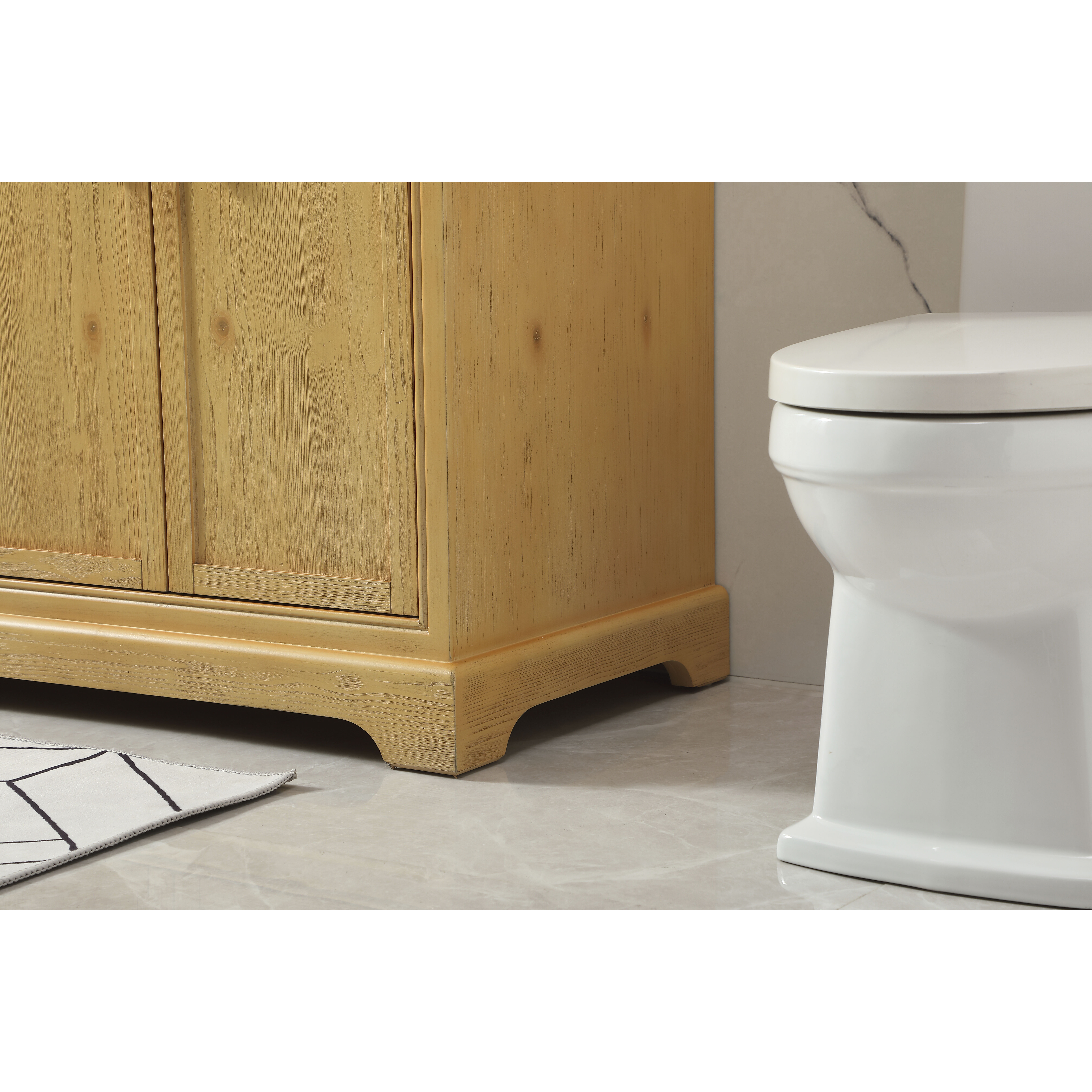 Americana 72 X 22 X 35 inch Natural Wood Vanity Sink Set