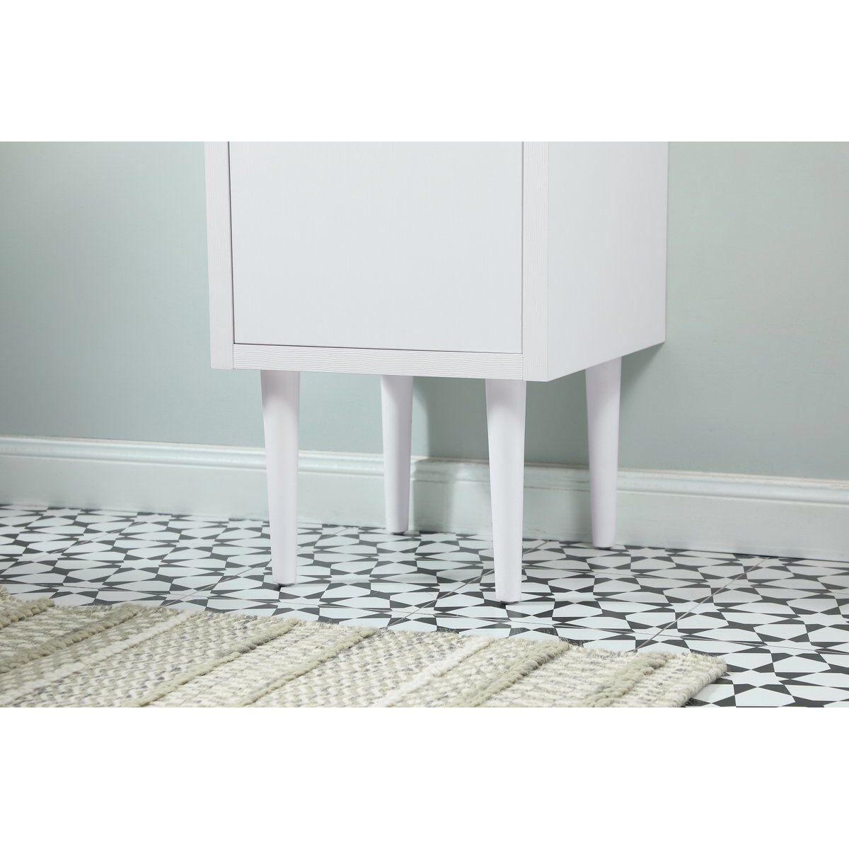 Cyrus 19 X 18 X 33.5 inch White Vanity Sink Set