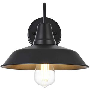 Tinsley 1 Light 8 inch Black Outdoor Wall Sconce