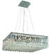 Maxime 12 Light 24 inch Chrome Dining Chandelier Ceiling Light in Royal Cut