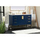 Eugene 48 X 22 X 34 inch Blue Vanity Sink Set