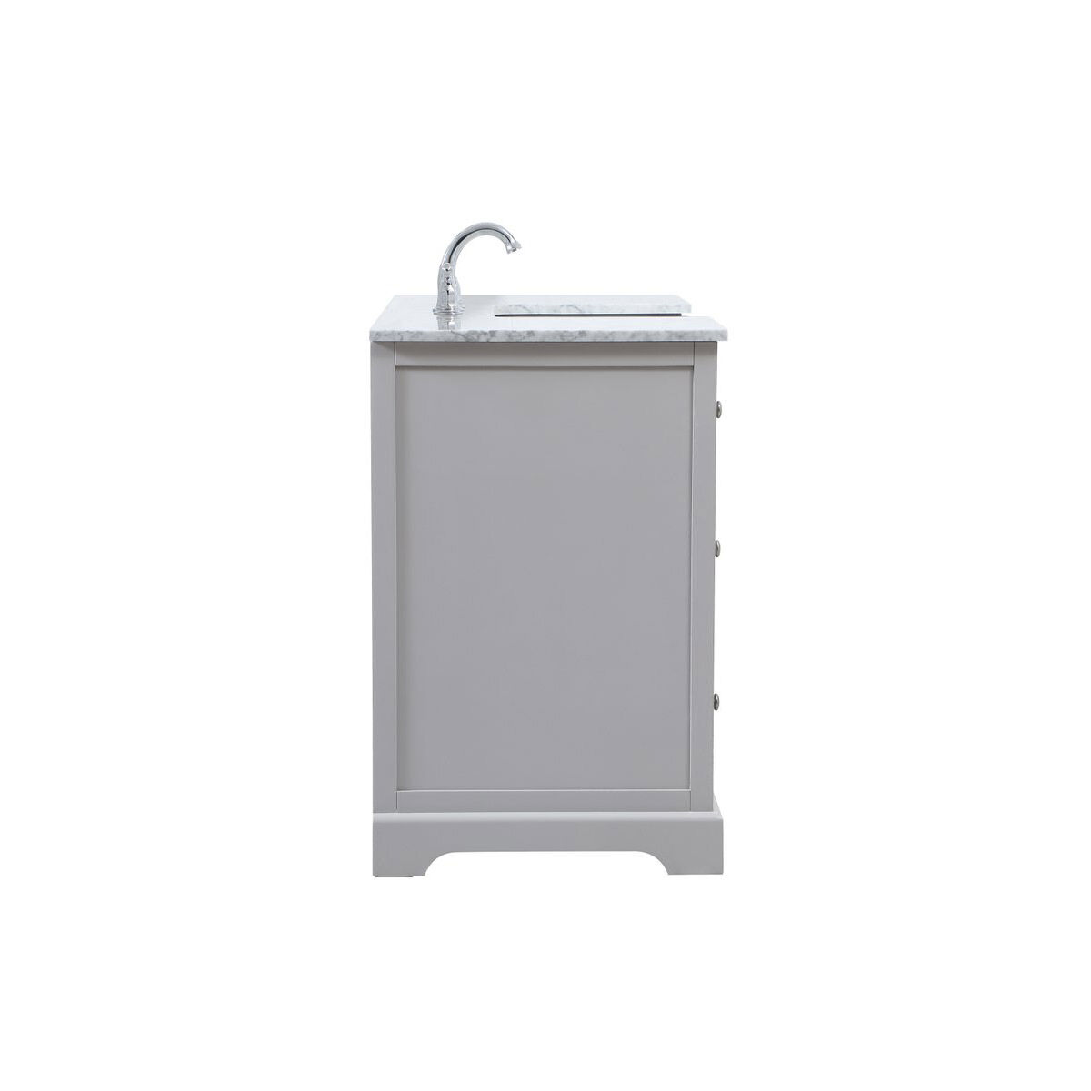Franklin 48 X 22 X 34.75 inch Grey Bathroom Vanity Cabinet