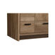 Wyatt 48 X 22 X 34 inch Natural Oak Vanity Sink Set