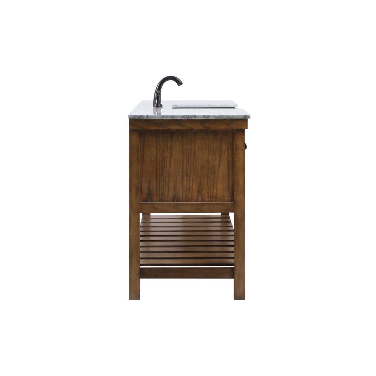 Clement 60 X 22 X 34 inch Driftwood Bathroom Vanity Cabinet