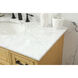 Americana 42 X 22 X 35 inch Natural Wood Vanity Sink Set