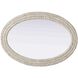 Marlowe 42 X 30 inch Linen White Mirror