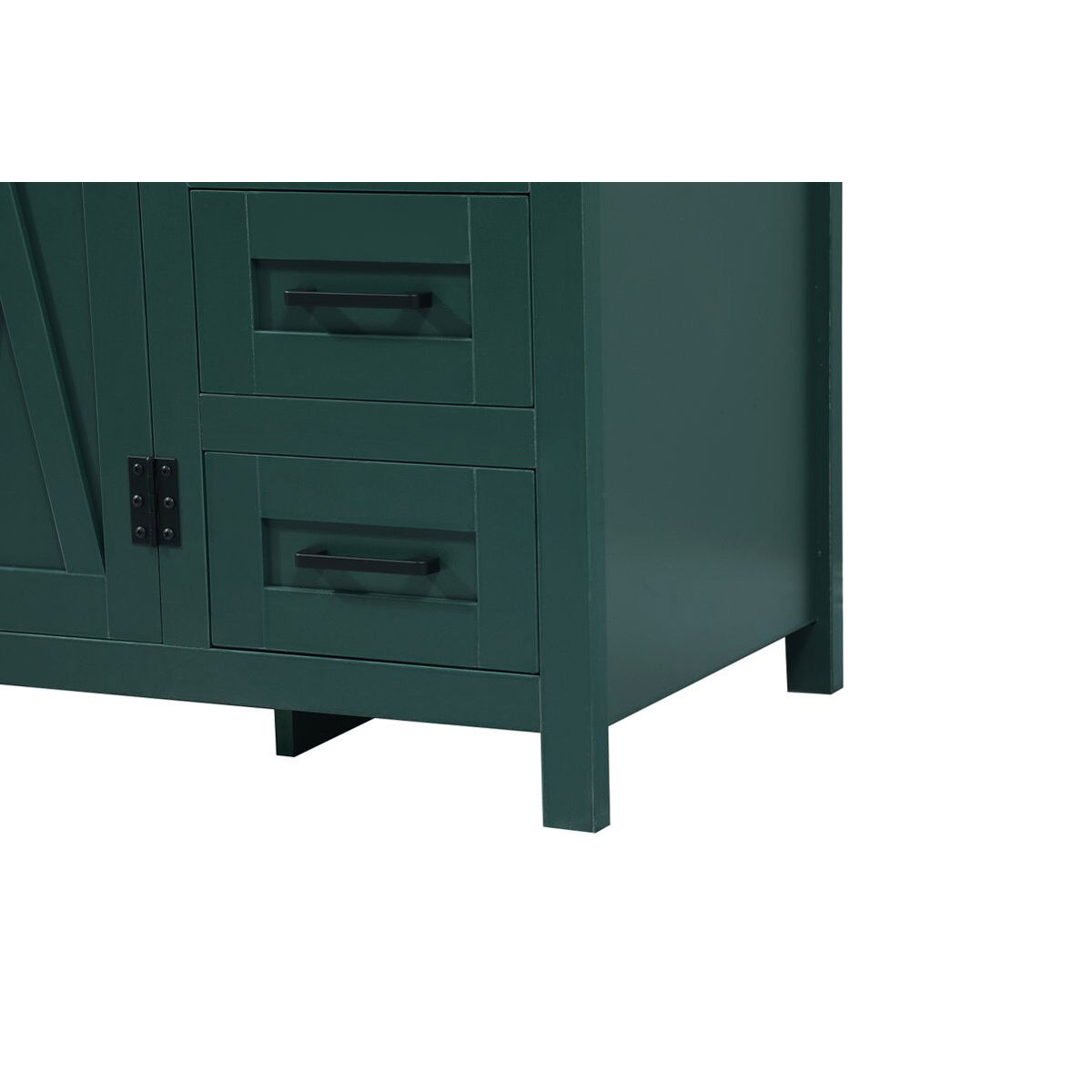 Grant 48 X 19 X 34 inch Green Vanity Sink Set