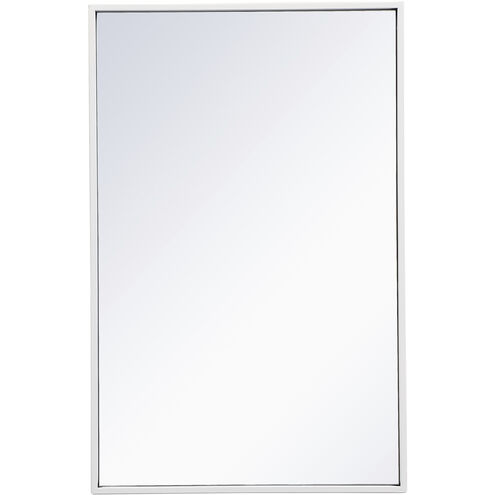 Monet 28 X 28 inch White Wall Mirror