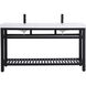 Raya 60 X 22 X 34 inch Black Vanity Sink Set