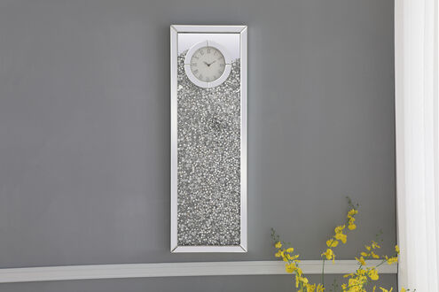 Modern 35 X 12 inch Wall Clock